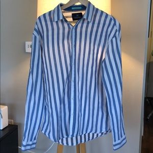 Scotch & Soda Long-Sleeve striped button down